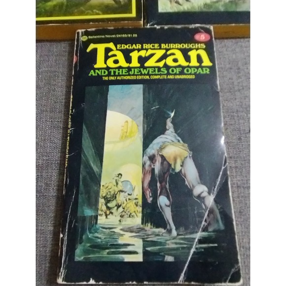 3 Vintage Tarzan ~Edgar Rice Burroughs Novels 5, 6 & 8 (bb10) - Picture 2 of 8